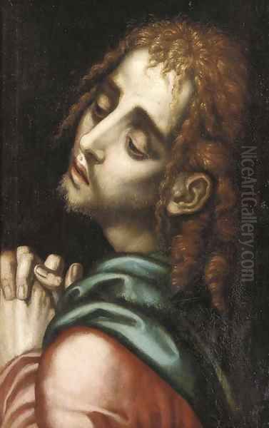 Saint John the Baptist Oil Painting by Luis de Morales