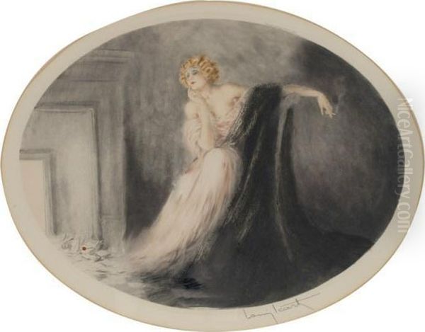 Sapho (h./c./i. 372) Oil Painting by Louis Icart