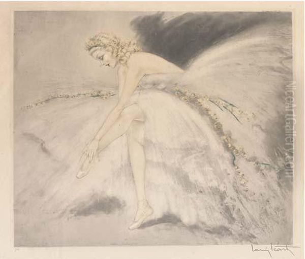 Fair Dancer Oil Painting by Louis Icart