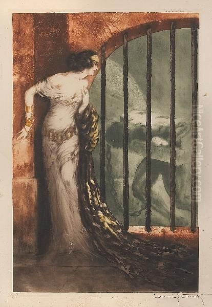 Dalila Oil Painting by Louis Icart