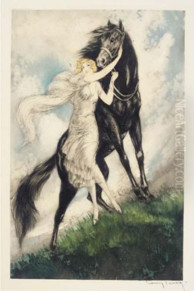 Jeunesse Oil Painting by Louis Icart