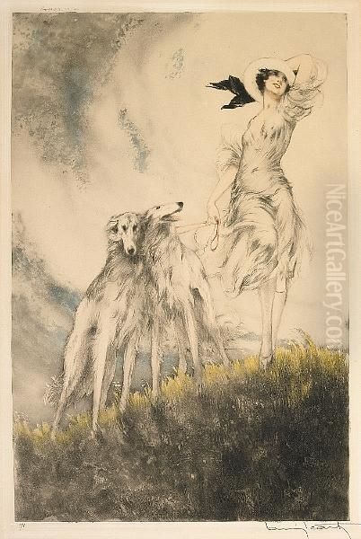 Joy Of Life Oil Painting by Louis Icart