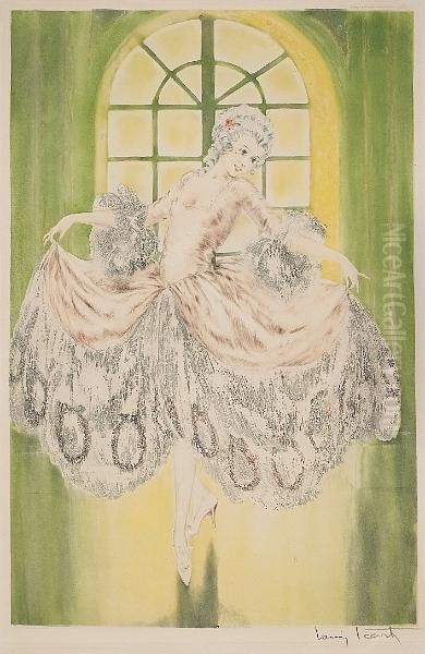 Minuet Oil Painting by Louis Icart