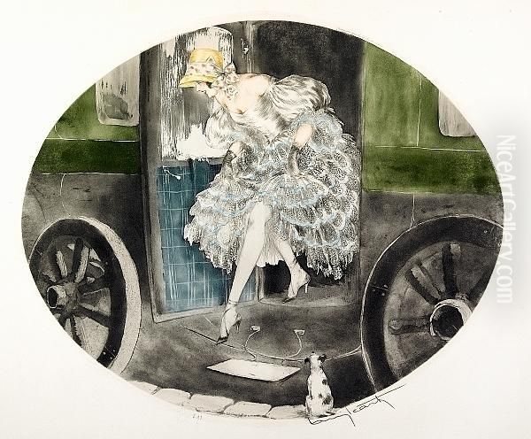 Eighteen-thirty Oil Painting by Louis Icart