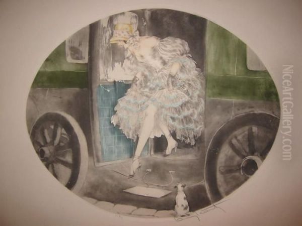 Eighteen-thirty Oil Painting by Louis Icart