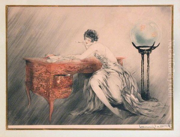 Recollections Oil Painting by Louis Icart