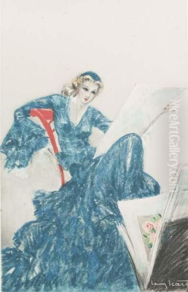 Untitled Oil Painting by Louis Icart