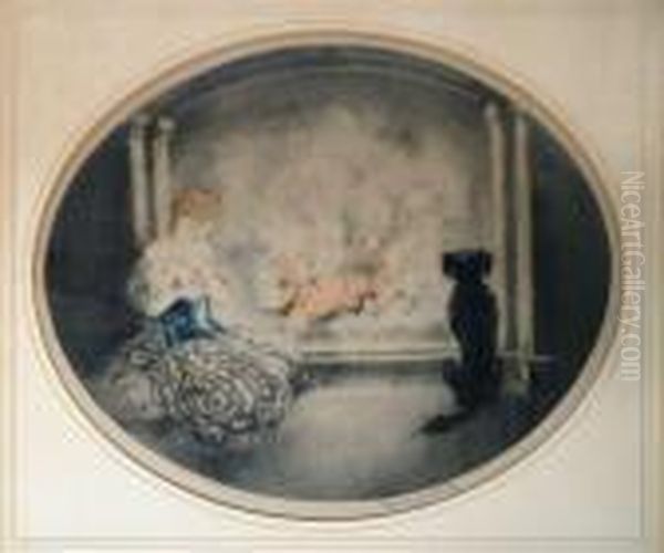 Cinderella (h./c./i. 324) Oil Painting by Louis Icart