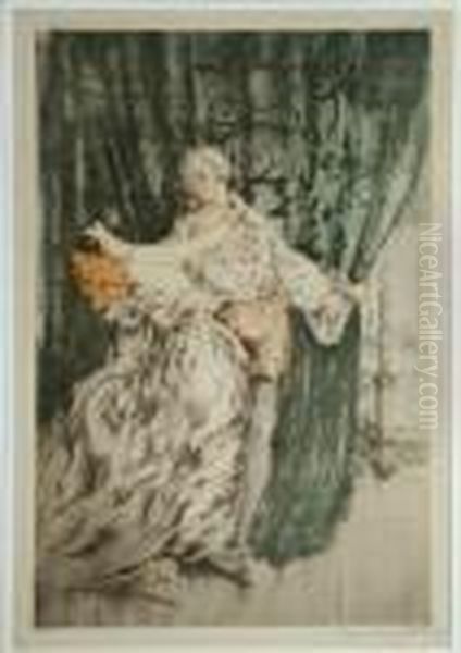 Casanova (h./c./i. 331) Oil Painting by Louis Icart