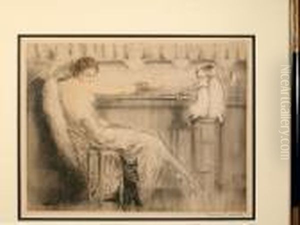 Martini (h./c./i. 418) Oil Painting by Louis Icart