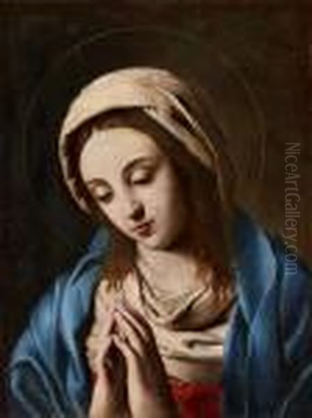 Betende Maria Oil Painting by Giovanni Battista Salvi