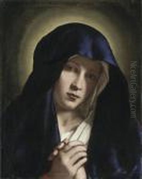 Mater Dolorosa Oil Painting by Giovanni Battista Salvi