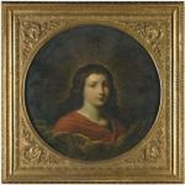 Christ Oil Painting by Giovanni Battista Salvi