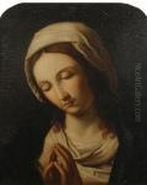 The Praying Madonna Oil Painting by Giovanni Battista Salvi