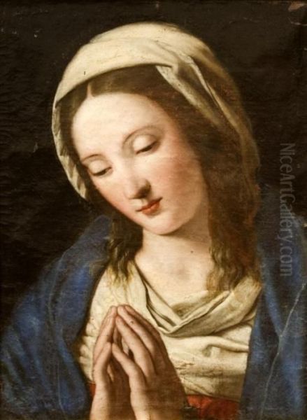 Madonna Oil Painting by Giovanni Battista Salvi