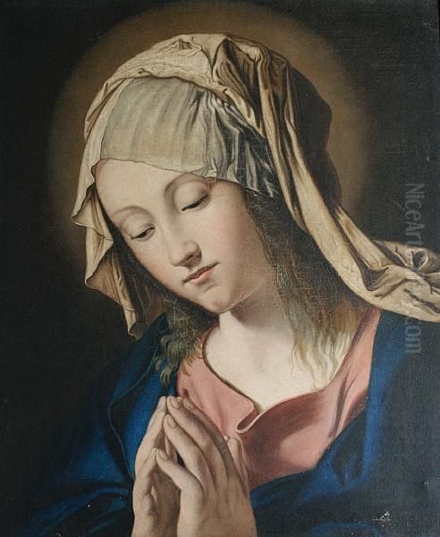 The Madonna Oil Painting by Giovanni Battista Salvi