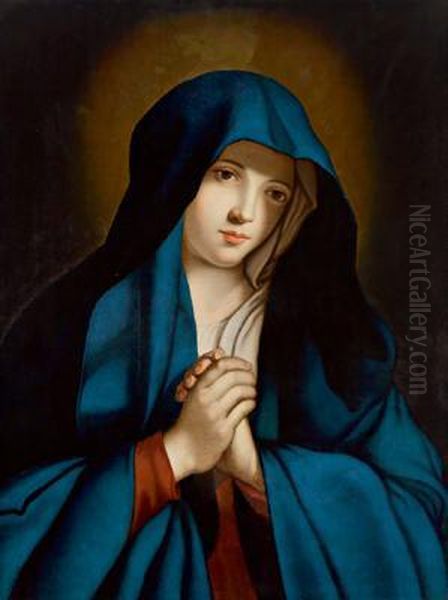 Madonna Oil Painting by Giovanni Battista Salvi