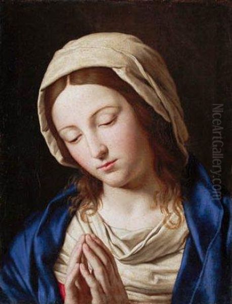 Virgen En Oracion Oil Painting by Giovanni Battista Salvi