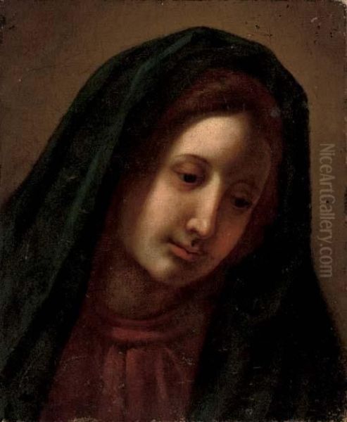 The Madonna Oil Painting by Giovanni Battista Salvi