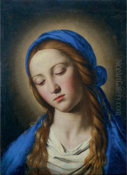 Madonna Oil Painting by Giovanni Battista Salvi