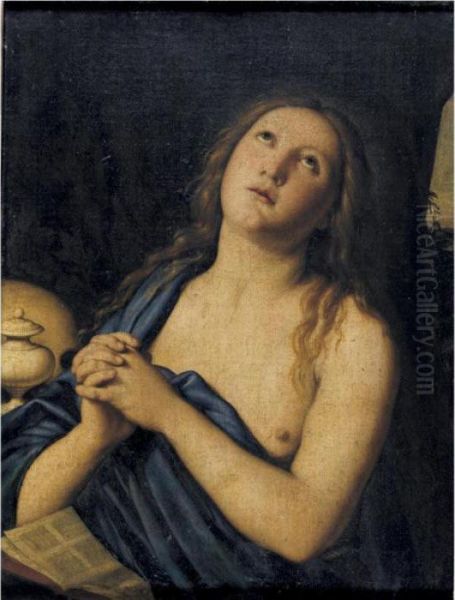 Penitent Magdalene Oil Painting by Giovanni Battista Salvi