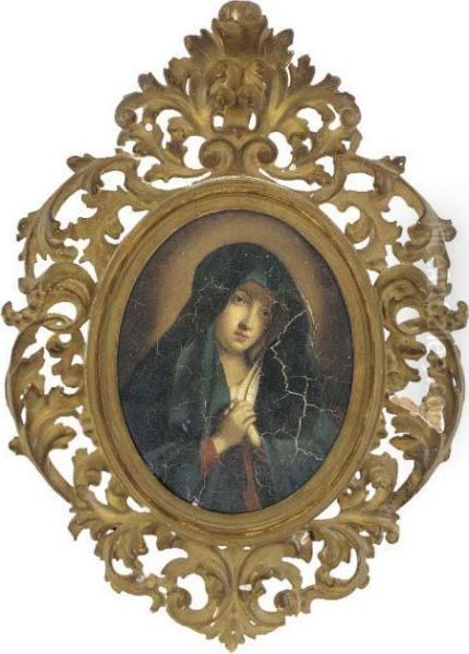 The Penitent Magdalen Oil Painting by Giovanni Battista Salvi