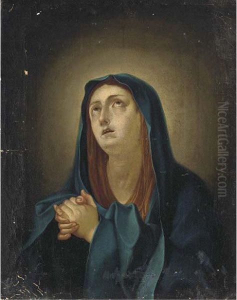 The Penitent Magdalen Oil Painting by Giovanni Battista Salvi