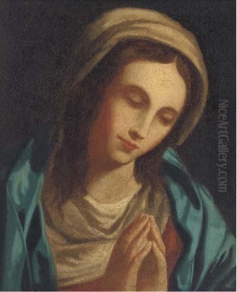 The Penitent Magdalen Oil Painting by Giovanni Battista Salvi