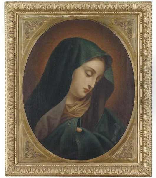 The Virgin Oil Painting by Giovanni Battista Salvi