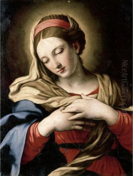 The Virgin Annunciate Oil Painting by Giovanni Battista Salvi