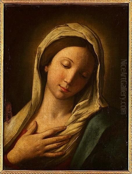 The Madonna Oil Painting by Giovanni Battista Salvi