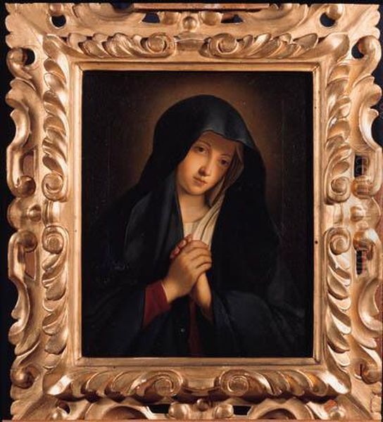 Mater Dolorosa Oil Painting by Giovanni Battista Salvi