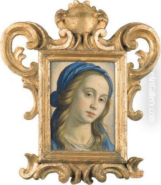 Madonna Oil Painting by Giovanni Battista Salvi