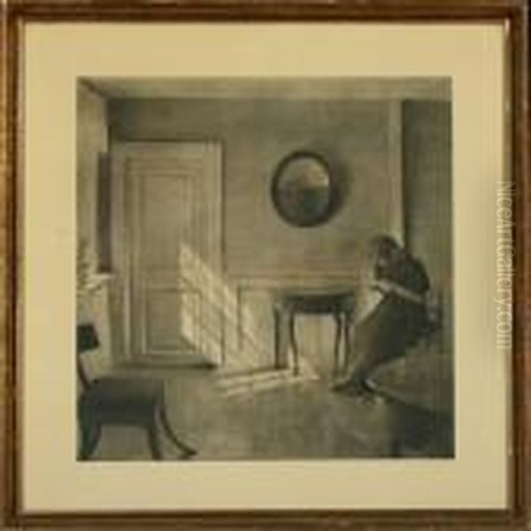 The Old Apartment Oil Painting by Peder Vilhelm Ilsted