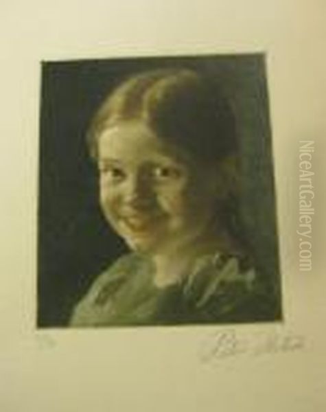 Ellen. Oil Painting by Peder Vilhelm Ilsted