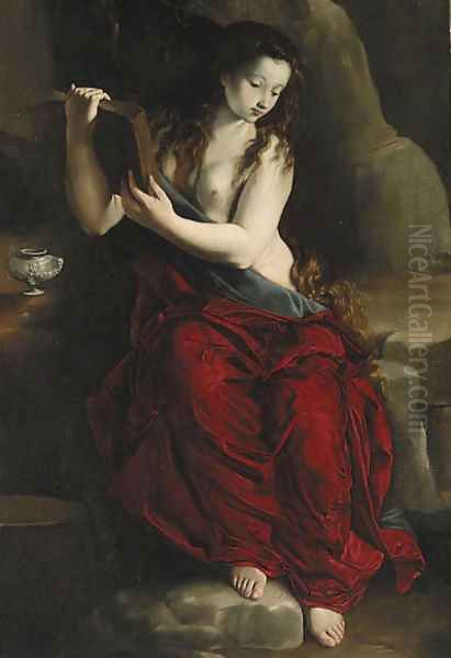 The Penitent Magdalen in the Desert Oil Painting by Juan Bautista Maino