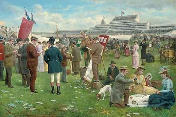 Derby Day, Epsom by Pedro Vega Y Munoz