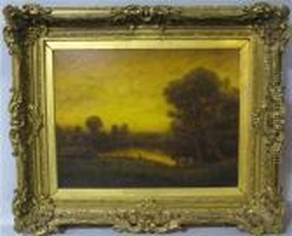 Landscape Oil Painting by George Inness