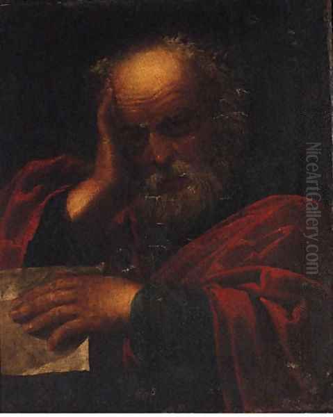 Saint Paul Oil Painting by Pietro the Elder Muttoni