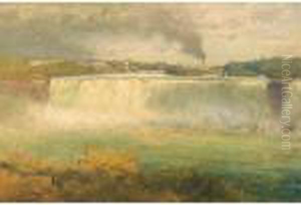 Niagara Oil Painting by George Inness