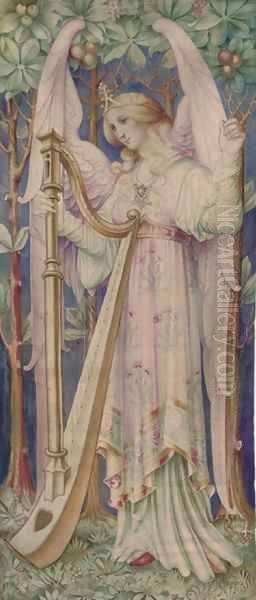 Divine reverie Oil Painting by William Morris