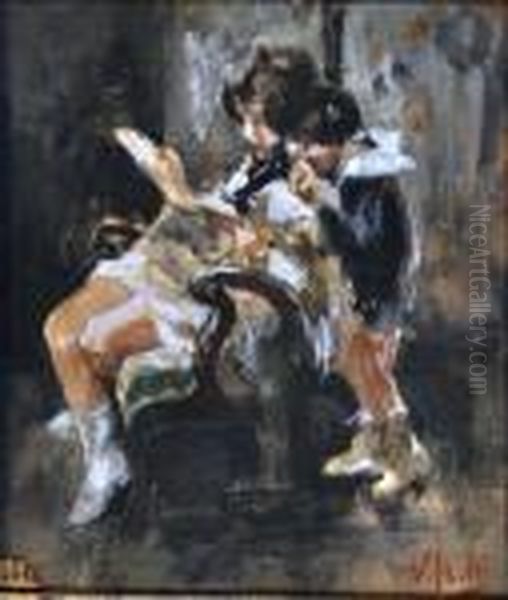 Bambini Oil Painting by Vincenzo Irolli