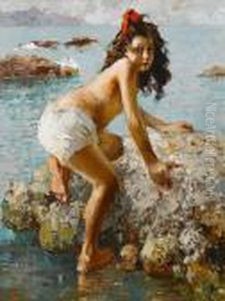 La Bambina Sulle Rocce by Vincenzo Irolli