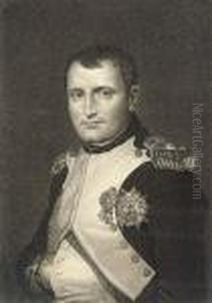 Bonaparte Before Malmaison, By Godefroy Oil Painting by Jean Baptiste Isabey