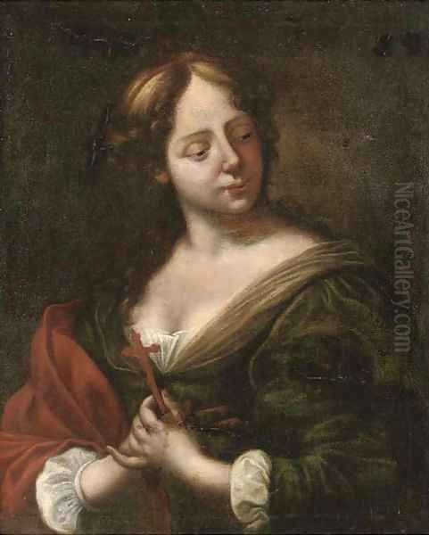 The Penitent Magdalen Oil Painting by Giovanni Martinelli