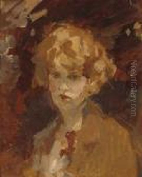 Day-dreaming Oil Painting by Isaac Israels