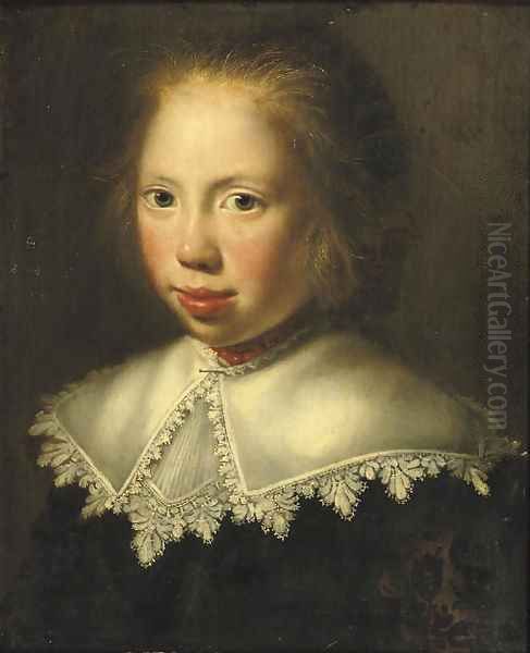 Portrait of a girl Oil Painting by Paulus Moreelse