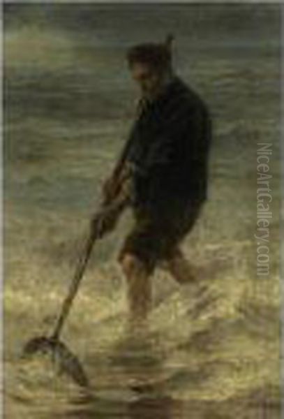 The Fisherman Oil Painting by Jozef Israels