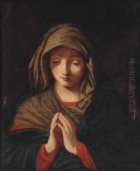 The Penitent Magdalene Oil Painting by Francesco Maratta