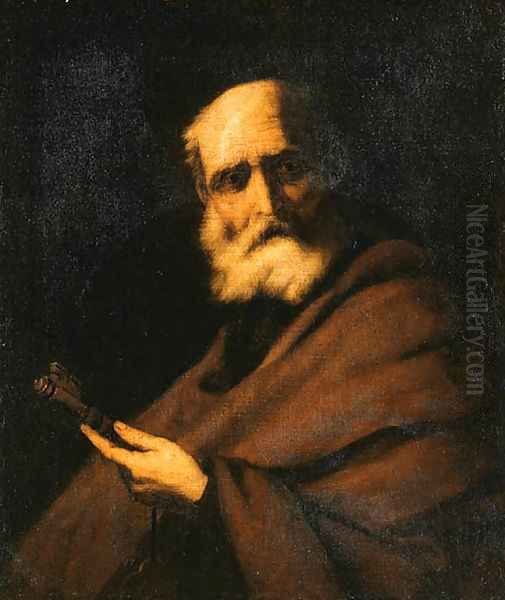 Saint Peter Oil Painting by Juan Carreno De Miranda